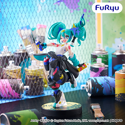 初音ミク　ムチュートフィギュアーペイントガール　Another　color　ver.ー画像