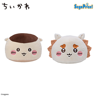 ちいかわ　　PM　ドームクッション‐くりまんじゅう＆シーサー‐画像